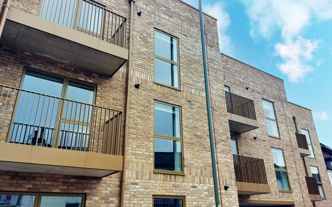 26no New Flats and works to widen the highway; High Street, Addlestone, Surrey